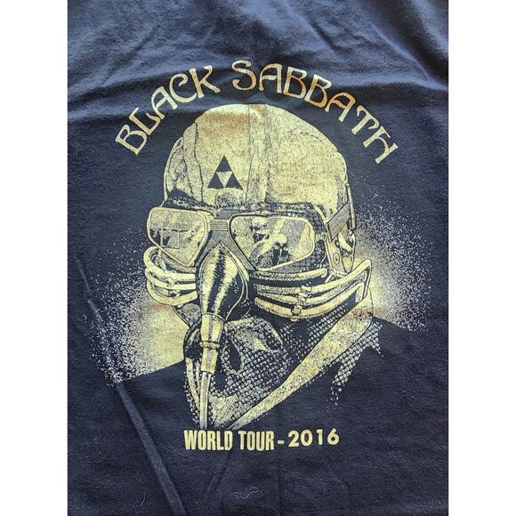 BLACK SABBATH 13 World Tour T- Shirt 2016 Ozzy Osbourne Size XL - Picture 6 of 6